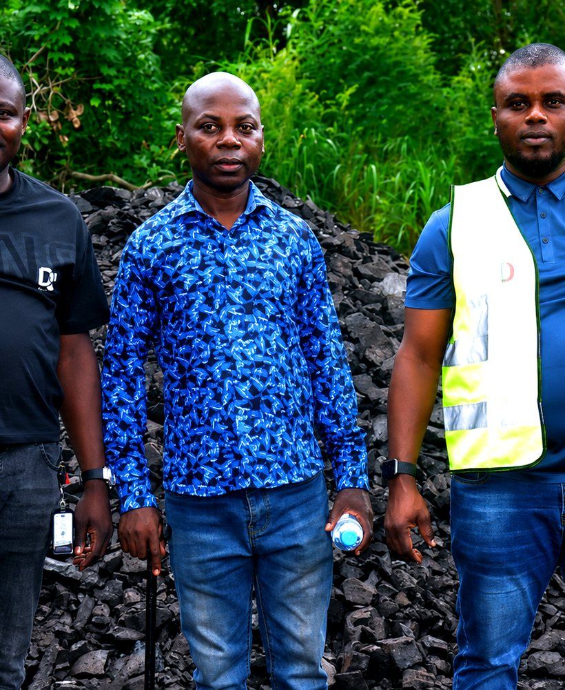 Dominion Integrated Services personnel on site at an active coal operation
