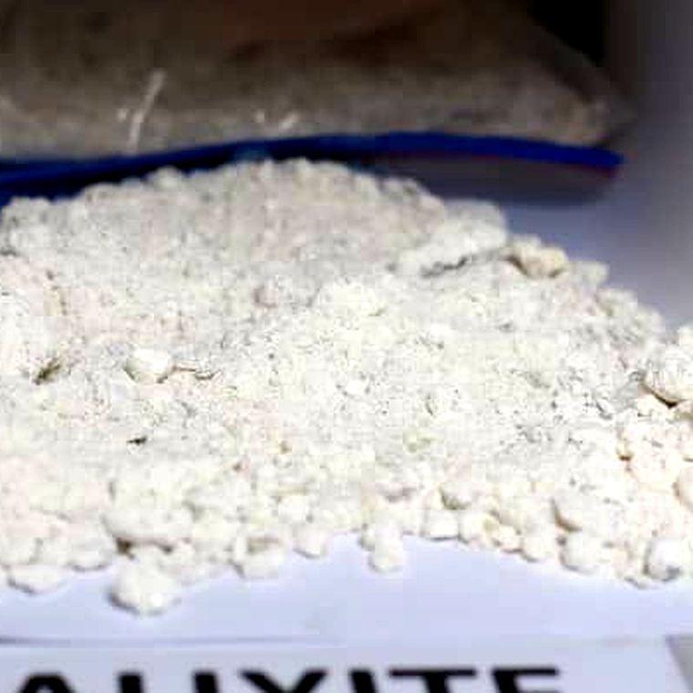 Pale bauxite sample, the principal aluminium ore